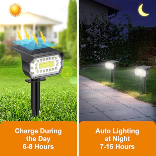 Solar Spot Lights Outdoor (12 Count)