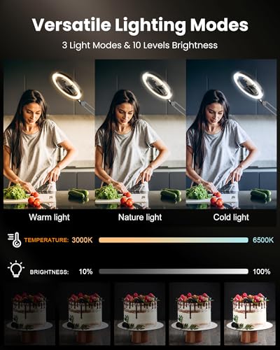 Ring Light with Stand Tripod for iPhone