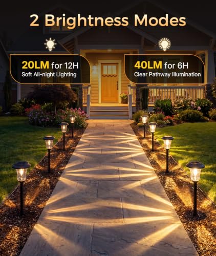 Solar Garden Lights 4 Pack