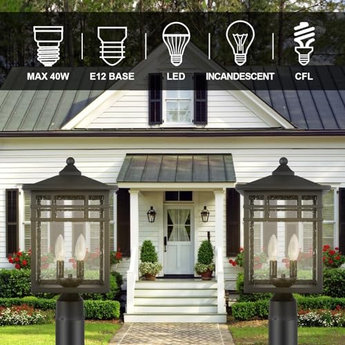 Outdoor Post Light Fixture