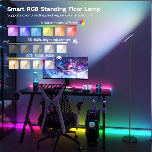 RGB Floor Lamps for Living Room