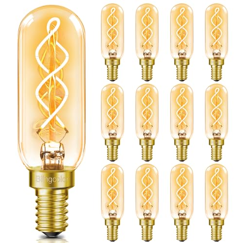 12 Pack Dimmable E12 LED Edison Candelabra Bulbs 40 Watt (12 Count)