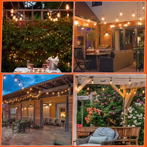 36 Pack S14 LED Bulbs for Outdoor String Lights