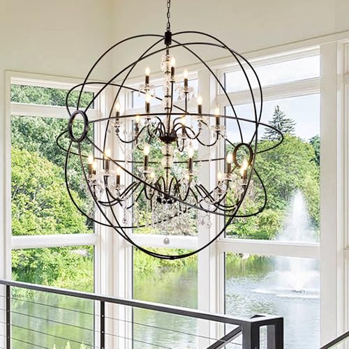 Black Chandelier Light