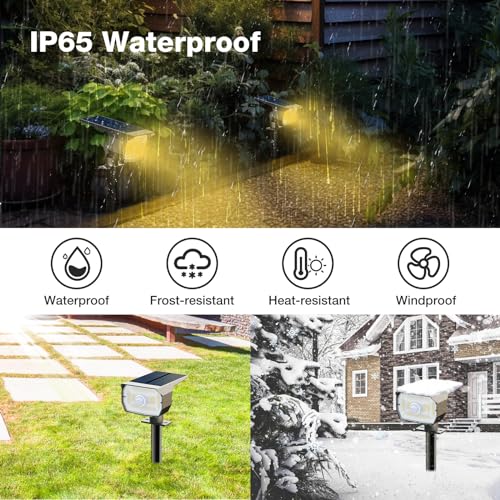 Solar Lights Outdoor Waterproof (8 Count)