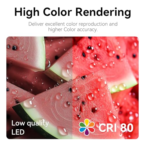 6 Pack LED Light Bulbs 60 Watt Equivalent (6 Count)