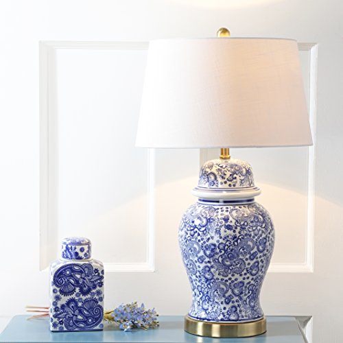 Ellis Chinoiserie Ginger Jar Table Lamp 29.5"