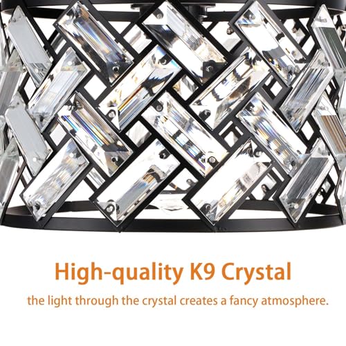 Crystal Light Fixture Ceiling Mount