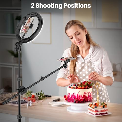 Ring Light with 62'' Tripod Stand for Video Recording