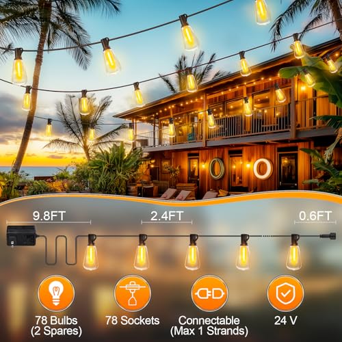 Outdoor String Led Patio Lights