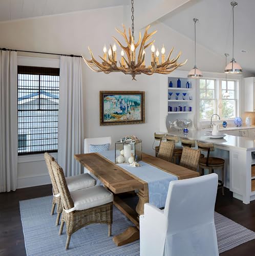 Rustic Antler Chandelier Lighting