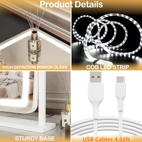 Lighted Makeup Mirror