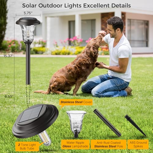 Solar Pathway Lights 4 Pack