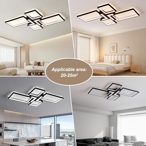 Modern Ceiling Light 32'' 50W 3000K