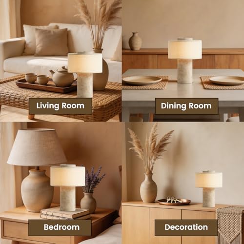 Travertine Lamp