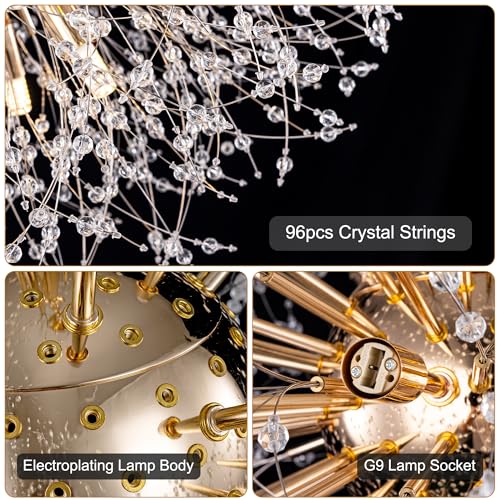 Modern Cryatsl Chandelier