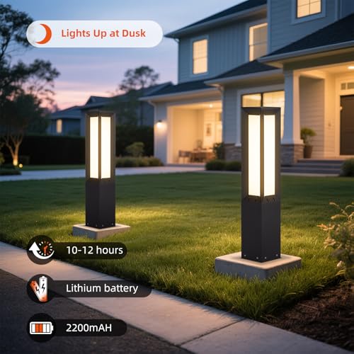 32" Solar Pathway Light