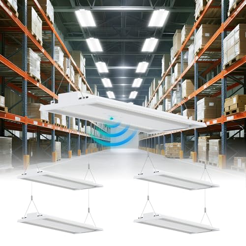 4 Pack 165W LED Linear High Bay Shop Light (4 Count)