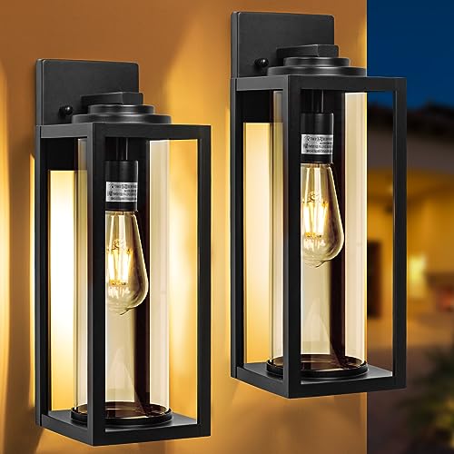 Large Outdoor Wall Lights (2 Count)