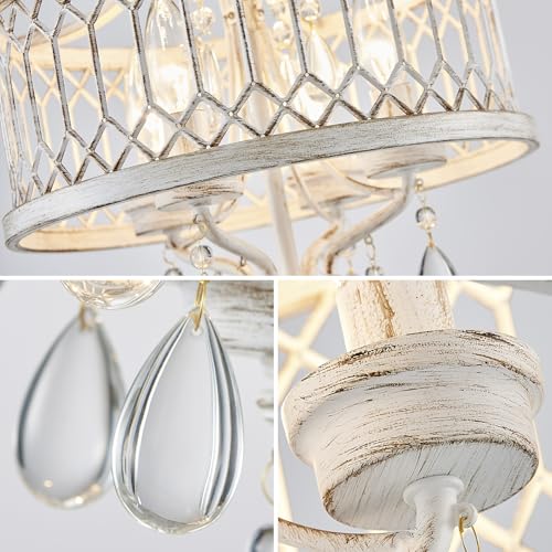 Crystal Ceiling Light Fixture