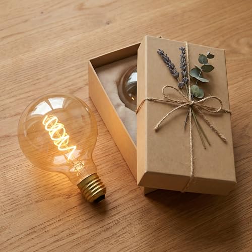G125 G40 Large Vintage LED Edison Bulb