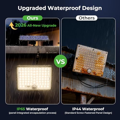 Solar Motion Lights Outdoor (2 Count)