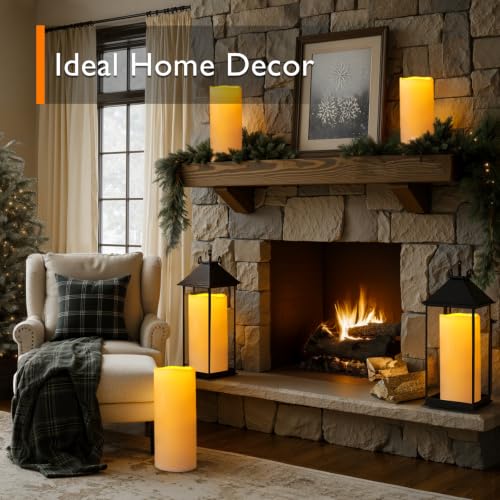 Dark Ivory Flameless Candles (2 Count)