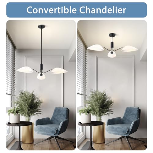 Modern Glass Chandeliers