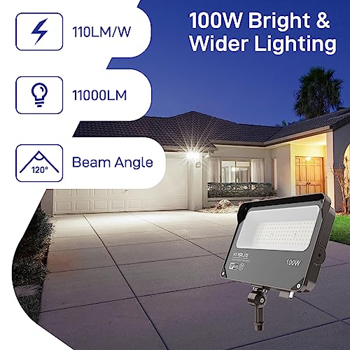 LED Flood Light with Dusk to Dawn Photocell