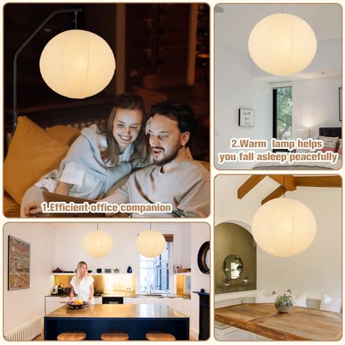 White Paper Lantern Lamp Shade