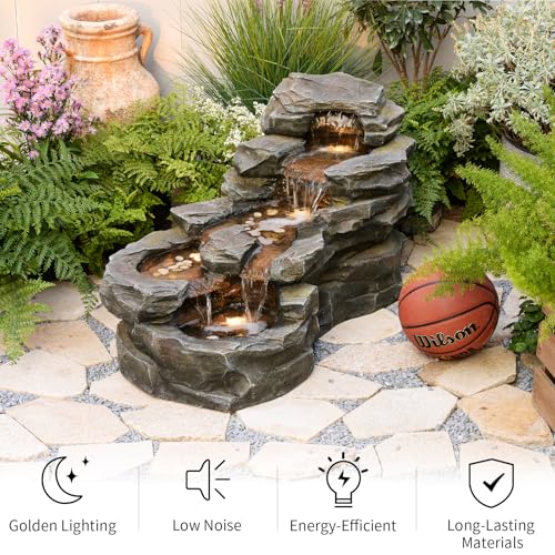 37" Water Fountain Outdoor