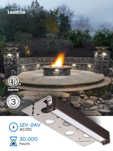 8 Pack 7 Inch LED Hardscape Lighting (8 Count)
