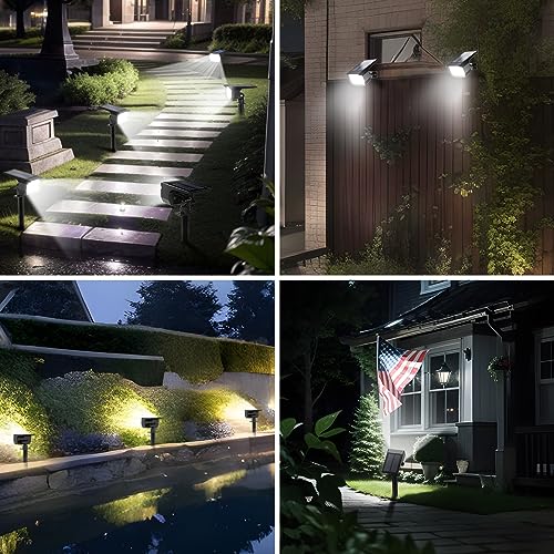 Solar Spot Lights Outdoor 10 Pack (10 Count)