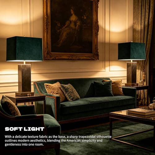 14" Rectangle Lamp Shades Set of 2 Medium (2 Count)