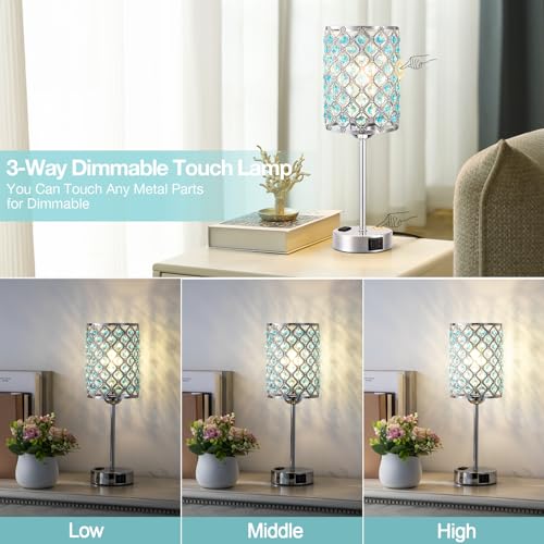 Crystal Lamp for Night Stands