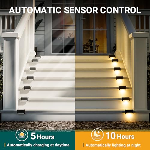 Solar Deck Lights Outdoor 16 Pack (16 Count)