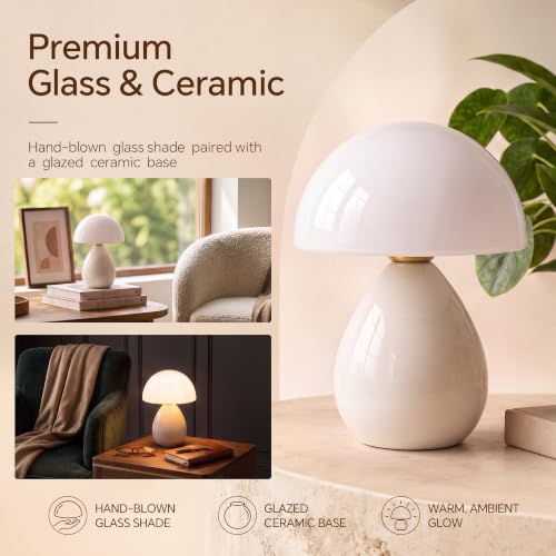 Mushroom Lamp Table Lamp for Bedroom