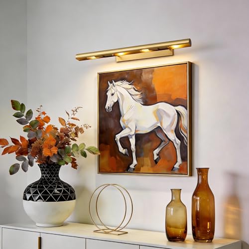 24 inch Hardwired Picture Light Brass Picture for Wall