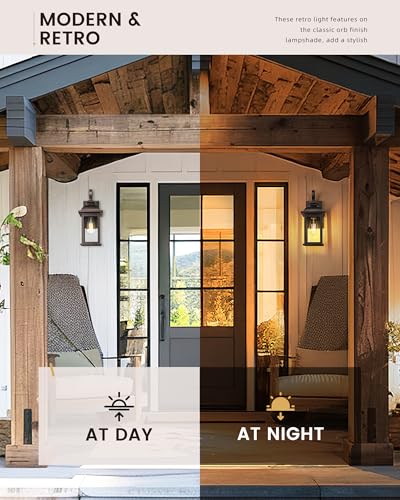 Outdoor Wall Lantern Oil Rubbed Bronze