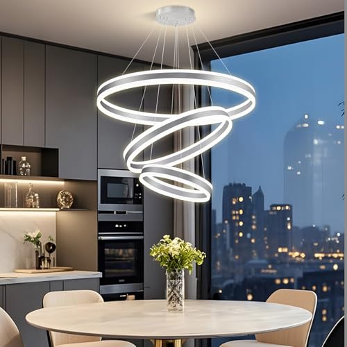 Modern LED Dimmable Chandeliers for Dining Room 3