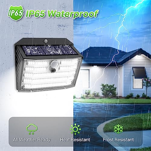 Solar Lights Outdoor [𝟒 𝐏𝐚𝐜𝐤 (4 Count)