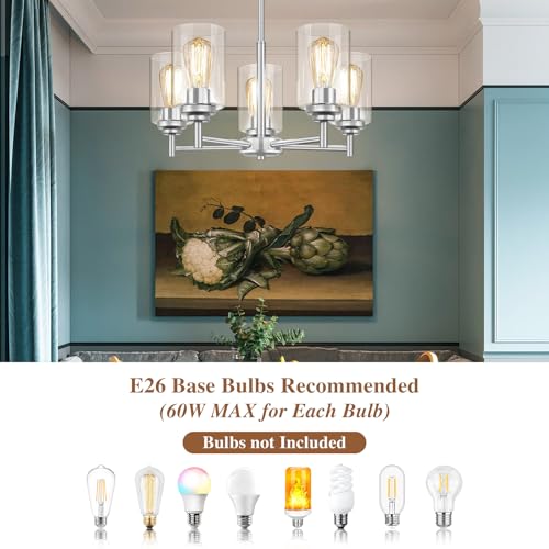 D19.8" Chandelier for Dining Room