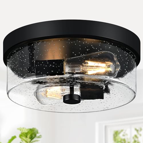 Black Flush Mount Ceiling Light Fixtures
