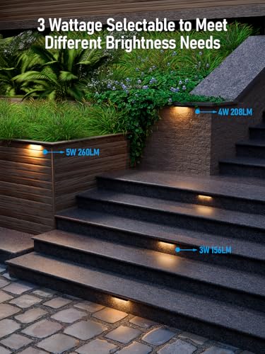 8 Pack 7 Inch LED Hardscape Lighting (8 Count)