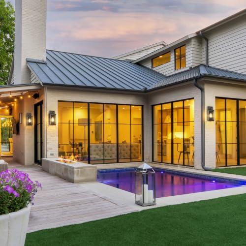 Outdoor Wall Light Fixtures (2 Count)