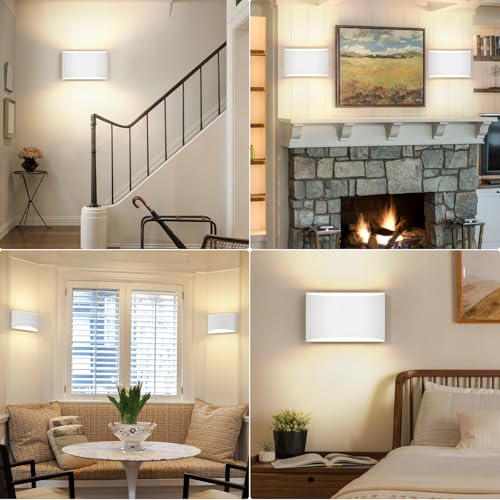 Modern LED Wall Sconces Set of 2 (2 Count)