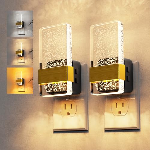 Night Light Night Lights Plug Into Wall 3CCT Adjustable 2 Pack (2 Count)
