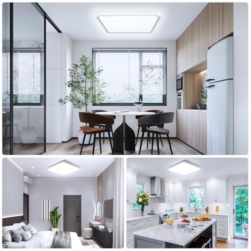 15.7Inch 32W Square LED Ceiling Light Fixtures Flush Mount