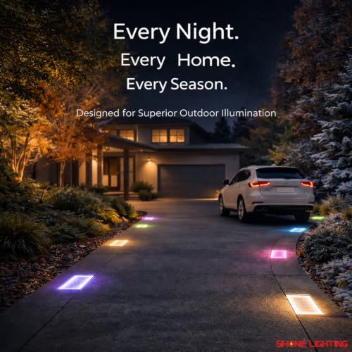 4x8 Solar Ground Lights (6 Count)