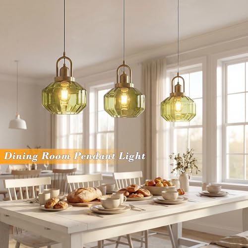 9in Mid Century Modern Pendant Light